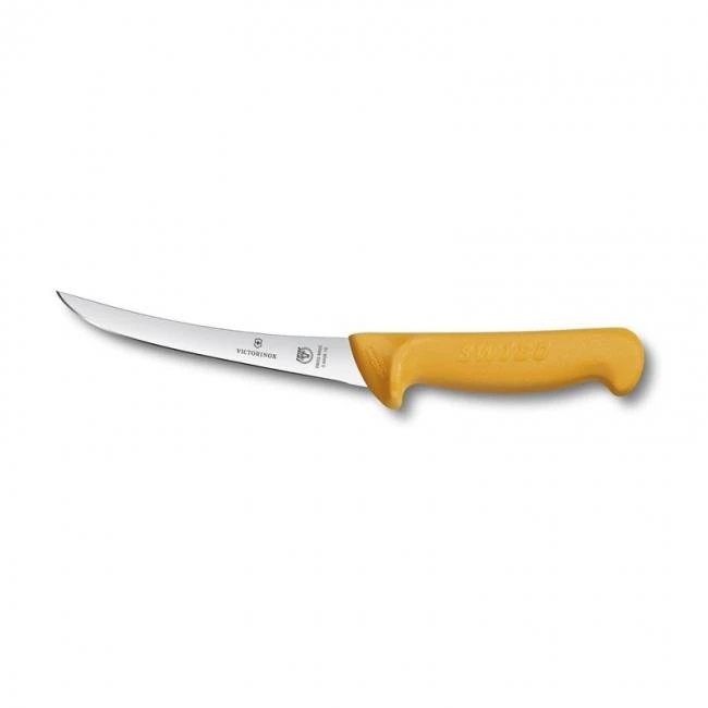 Victorinox Swibo Boning Knife - CurvedFlexible Blade 1 Victorinox Swibo Boning Knife - CurvedFlexible Blade