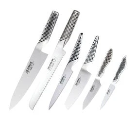 Global Kyoto 7pc Knife Block Set Bamboo 2 Global Kyoto 7pc Knife Block Set Bamboo - Image 2