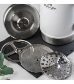 Stanley Vacuum French Press Polar Stainless Steel White -Victorinox shop 15e63e73ee8ada83b6f52e0d096895af