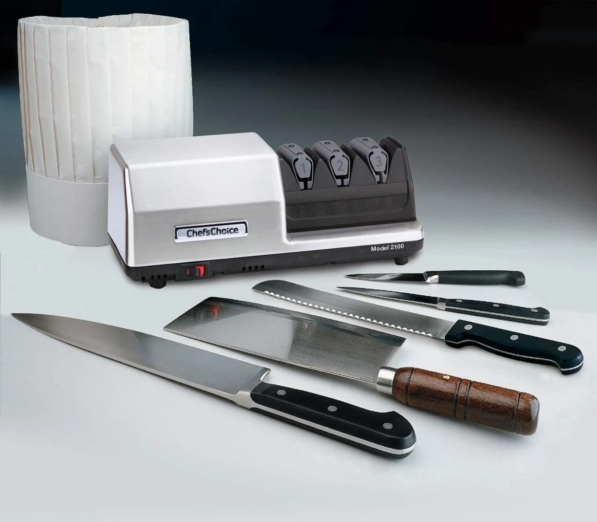 Commercial Diamond Hone Electric Sharp Silver 2 Commercial Diamond Hone Electric Sharp Silver - Image 2