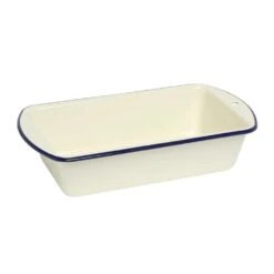 Enamel Loaf Pan - 23cm Blue