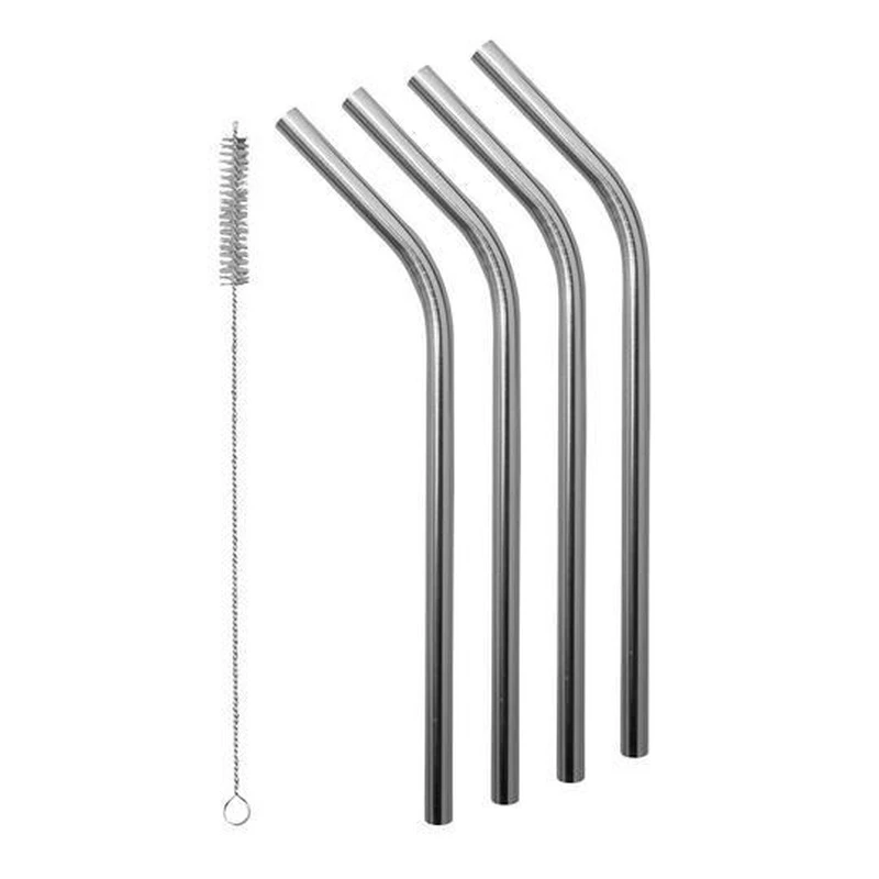 Avanti Smoothie Straws With Cleaning Brush Set Of 4 1 Avanti Smoothie Straws With Cleaning Brush Set Of 4