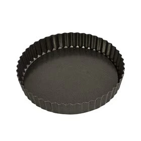 Non Stick Loose Base Round Quiche Pan 3 Non Stick Loose Base Round Quiche Pan - Image 3