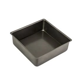 Non Stick Loose Base Square Deep Cake Pan 1 Non Stick Loose Base Square Deep Cake Pan