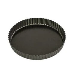 Non Stick Loose Base Round Quiche Pan