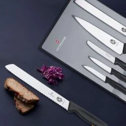 Victorinox Kitchen Set Nylon Black Stainless Steel Knife -Victorinox shop 285f360e35ebb30de84feabe5d651549