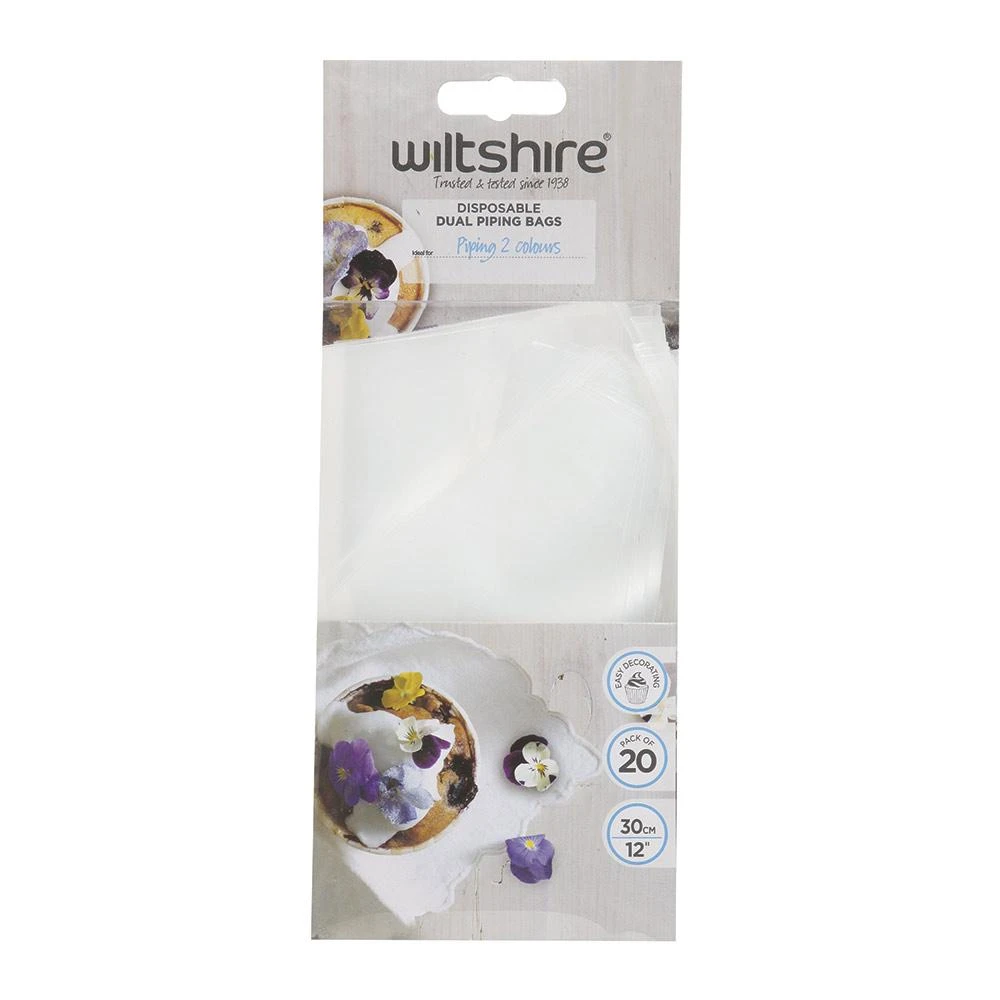 Disposable Dual Piping Bags Pack Of 20 2 Disposable Dual Piping Bags Pack Of 20 - Image 2