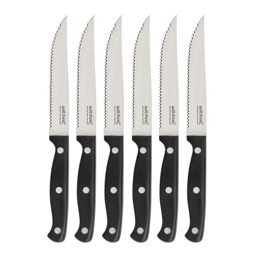 Triple Rivet Steak Knife 6 Piece 1 Triple Rivet Steak Knife 6 Piece