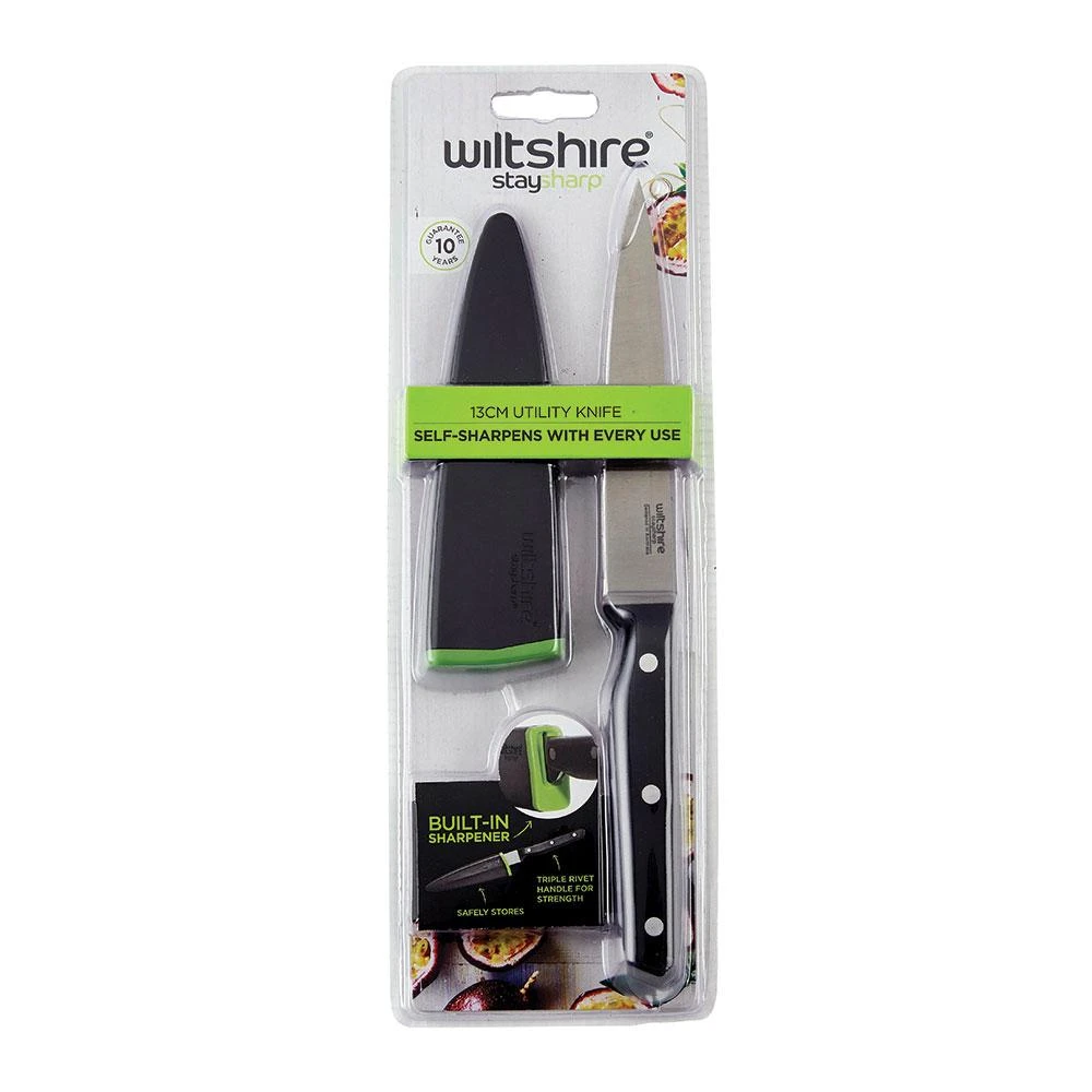 Staysharp Triple Rivet Utility Knife - 13cm 6 Staysharp Triple Rivet Utility Knife - 13cm - Image 6