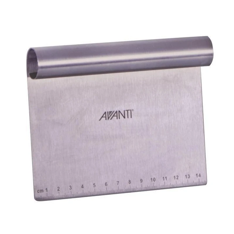 Avanti Stainless Steel Dough Scraper 1 Avanti Stainless Steel Dough Scraper