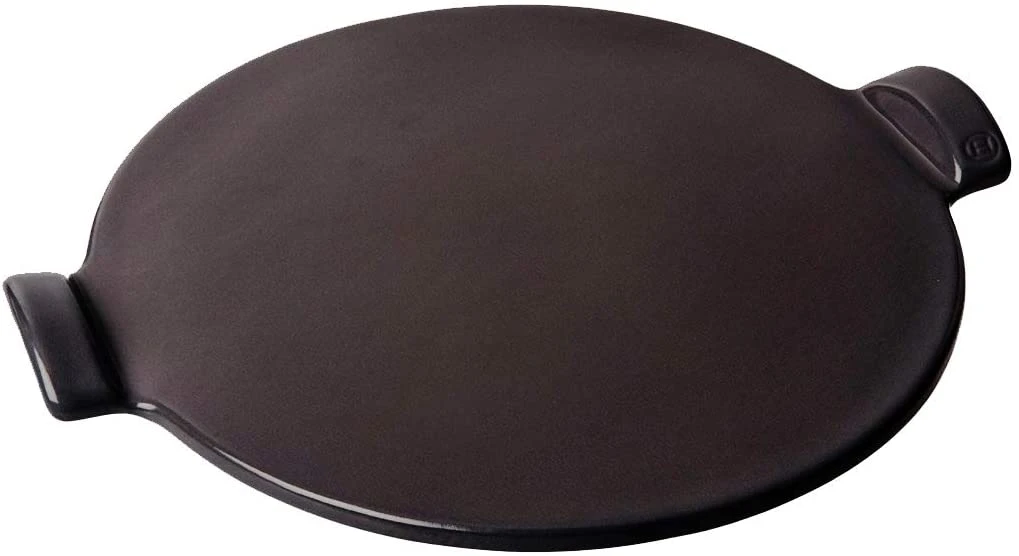 Emile Henry Smooth Pizza Stone - Charcoal 1 Emile Henry Smooth Pizza Stone - Charcoal