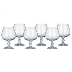Claudia Brandy Glass Set Of 6 250ml