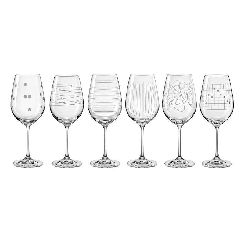 Elements Wine Glass Set Of 6 450ml 1 Elements Wine Glass Set Of 6 450ml