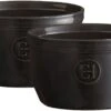 Emile Henry Ramekin Dish No10 Set Of 2 Charcoal