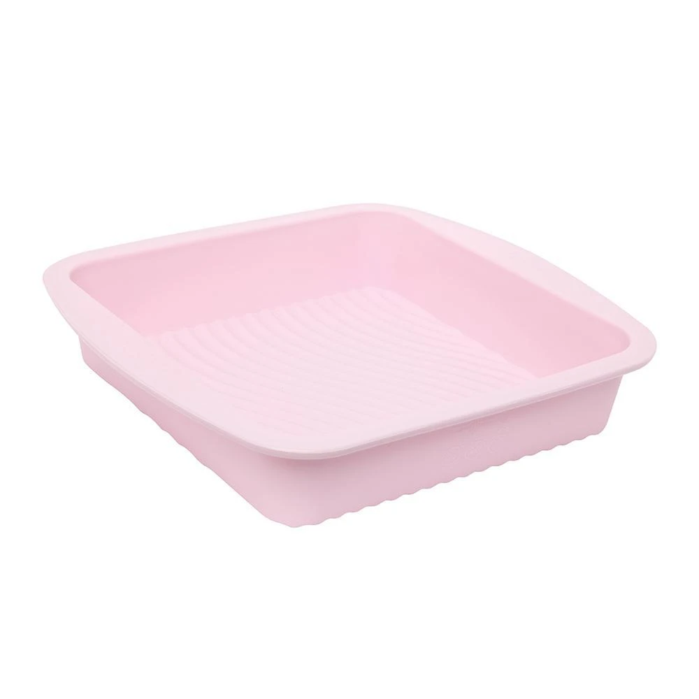 Silicone Square Cake Pan 21.5x21.5x5cm 1 Silicone Square Cake Pan 21.5x21.5x5cm