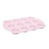 Silicone Mini Muffin Pan 12 Cup Pink