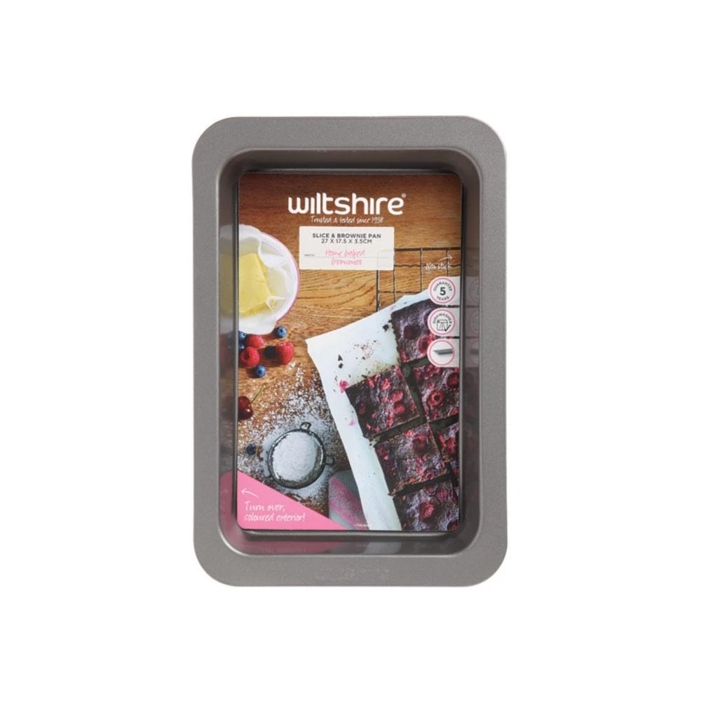 Two Tone Slice Pan Pink 27x17.5x3.5cm 3 Two Tone Slice Pan Pink 27x17.5x3.5cm - Image 3