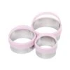 Scone Cutters Set Of 3 - Pastel Pink