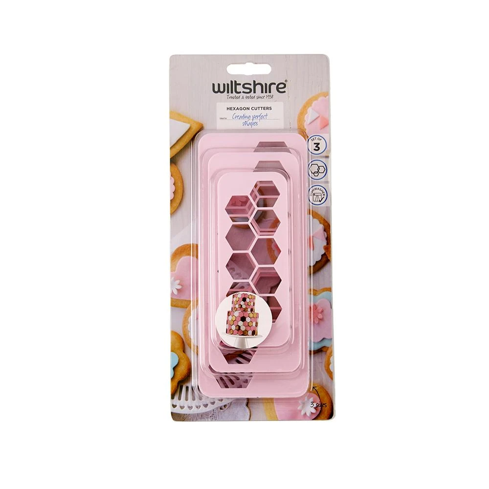 Hexagon Cutters Set Of 3 2 Hexagon Cutters Set Of 3 - Image 2