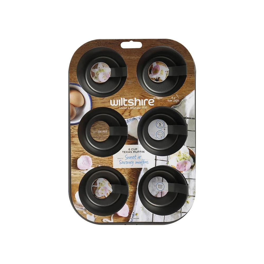 Easybake Texas Muffin Pan 6 Cup 2 Easybake Texas Muffin Pan 6 Cup - Image 2