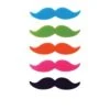 Avanti Moustache Glass Markers Set Of 8