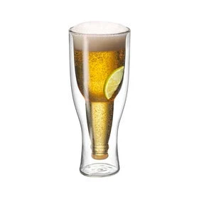 Avanti Top Up Twin Wall Beer Glass 400ml 1 Avanti Top Up Twin Wall Beer Glass 400ml