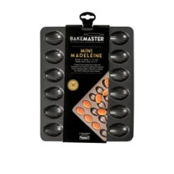 Non Stick Madeleine Pan 6 Non Stick Madeleine Pan -Victorinox shop Bakemaster Non Stick 24 Cup Mini Madeleine Pan 27x21cm 3 2000px
