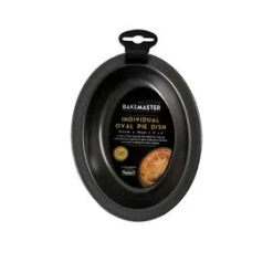 Non Stick Individual Oval Pie Dish 13.5x10x3cm -Victorinox shop Bakemaster Non Stick Individual Oval Pie Dish 13 5x10x3cm 3 2000px