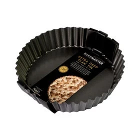 Non Stick Loose Base Round Deep Quiche Pan 25x5.5cm 2 Non Stick Loose Base Round Deep Quiche Pan 25x5.5cm - Image 2