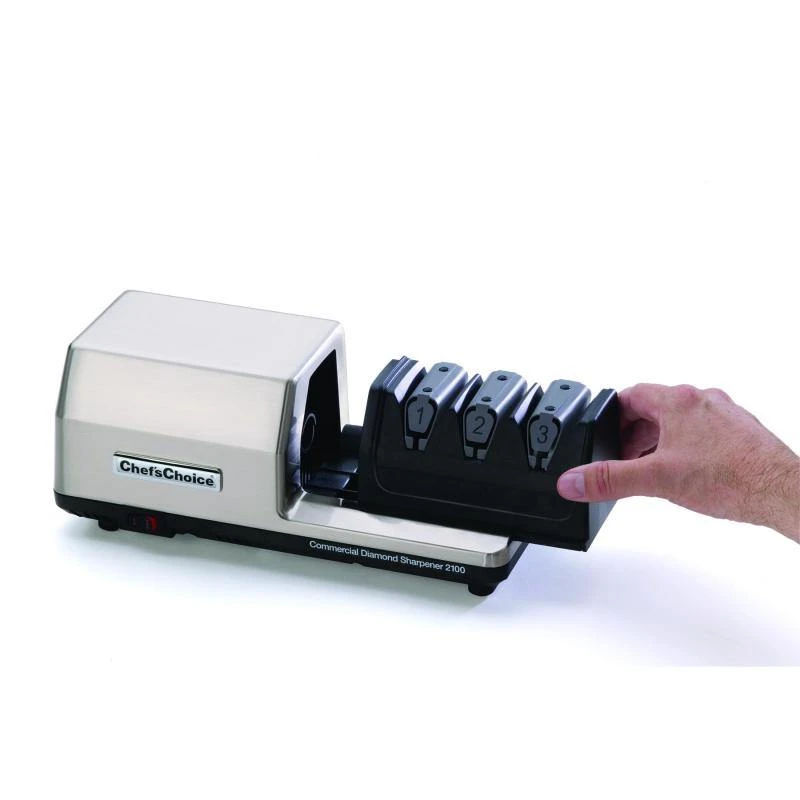 Commercial Diamond Hone Electric Sharp Silver 1 Commercial Diamond Hone Electric Sharp Silver