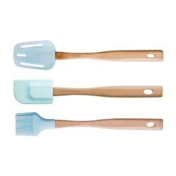 Spatula Brush Spoon Set Caviar -Victorinox shop DuckEggBlue