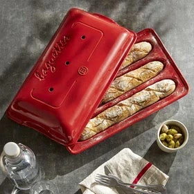 Emile Henry Baguette Baker 39.5x23cm 4 Emile Henry Baguette Baker 39.5x23cm - Image 4