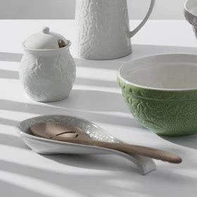 Mason Cash In The Forest Spoon Rest Cream 2 Mason Cash In The Forest Spoon Rest Cream - Image 2