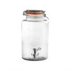 Kilner Round Storage Jar With Dispensing Tap Glass - 8L