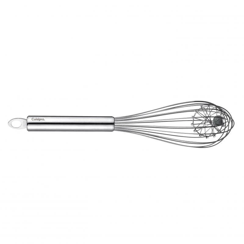 Cuisipro Duo Whisk With Wire Ball Stainless Steel 1 Cuisipro Duo Whisk With Wire Ball Stainless Steel