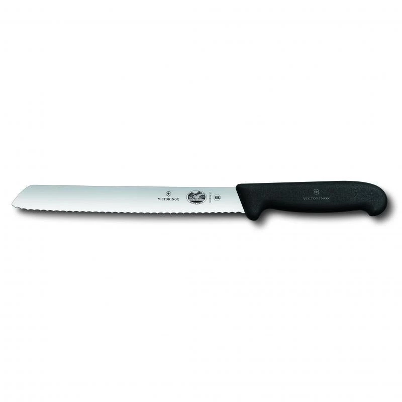 Victorinox Bread Knife Wavy Edge - 21cm Black 1 Victorinox Bread Knife Wavy Edge - 21cm Black