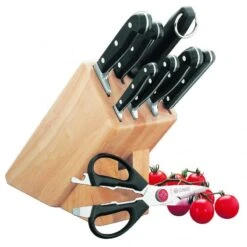 Mundial Bonza 9pc Knife Block Set -Victorinox shop SH 70000