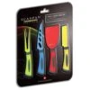 Scanpan Spectrum 4pc Cheese Knife Set Coloured/Grey