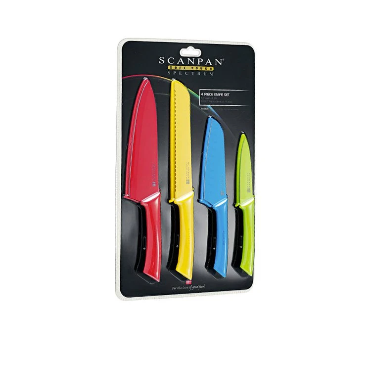 Scanpan Spectrum 4pc Knife Set 1 Scanpan Spectrum 4pc Knife Set