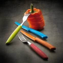 Scanpan Spectrum 6pc Steak Knife Set -Victorinox shop Scanpan Spectrum 6pc Steak Knife Set Lifestyle 2 750px