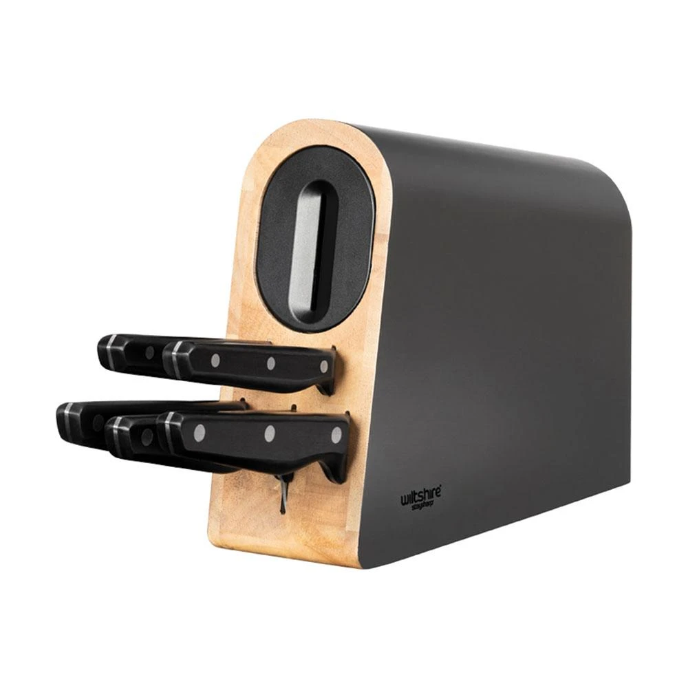 Staysharp Triple Rivet Knife Block Set 6 Piece 1 Staysharp Triple Rivet Knife Block Set 6 Piece