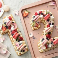 Rose Gold Cookie Sheet Baking Tray 5 Rose Gold Cookie Sheet Baking Tray -Victorinox shop Wiltshire Rose Gold Cookie Sheet Baking Tray 33.5cm 3 62090.1615430451