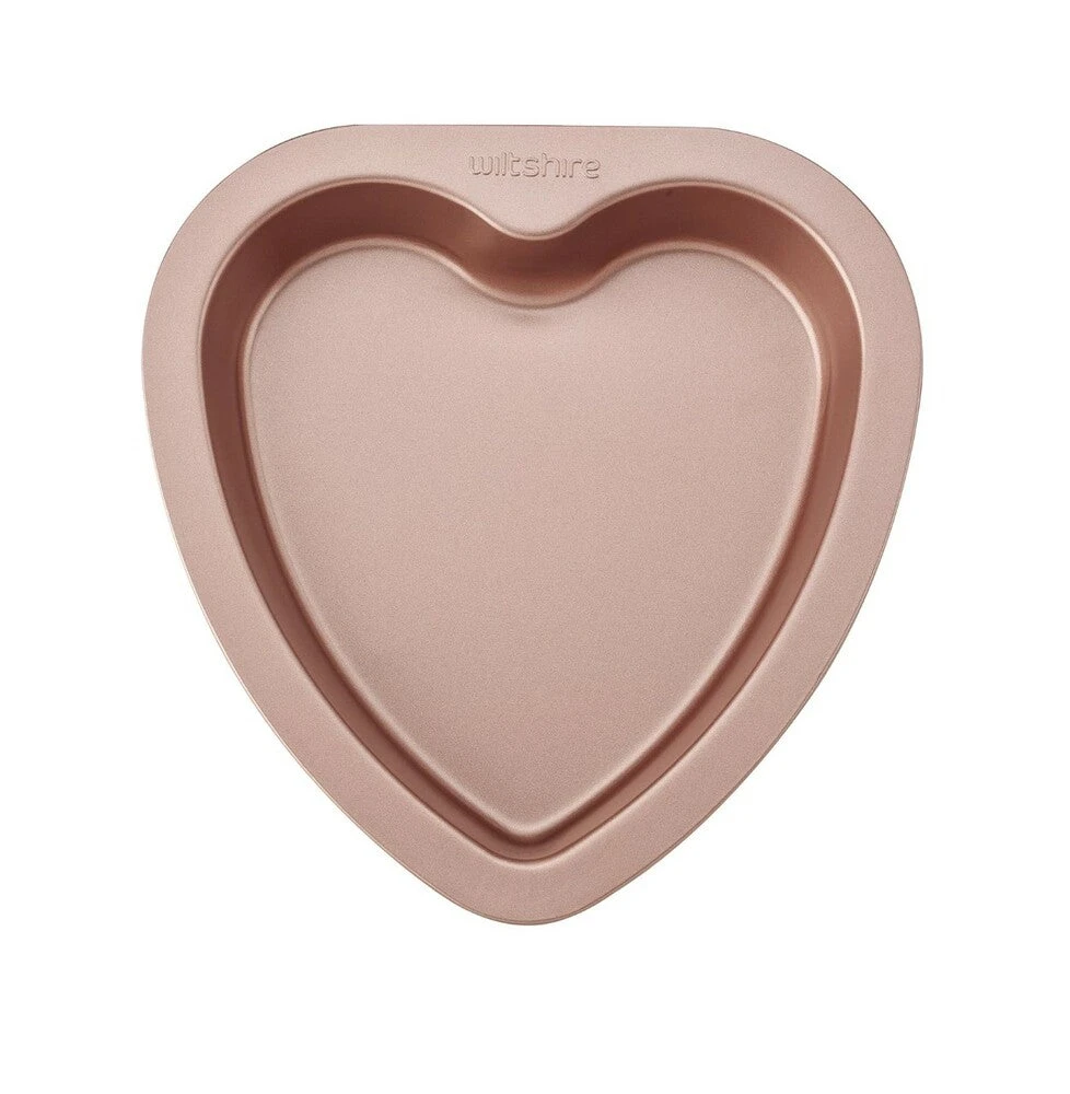 Rose Gold Heart Cake Pan 2 Rose Gold Heart Cake Pan - Image 2