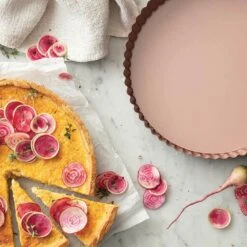 Rose Gold Quiche And Tart Pan -Victorinox shop Wiltshire Rose Gold Quiche And Tart Pan 24cm 4 31580.1602563823