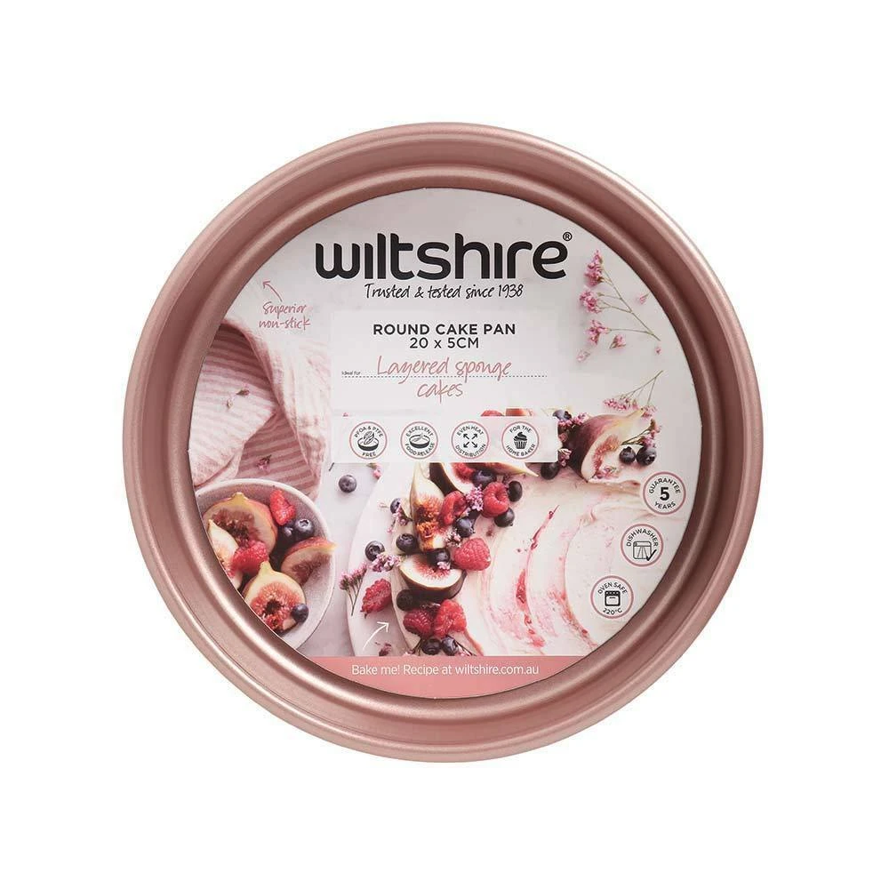 Rose Gold Round Cake Pan 1 Rose Gold Round Cake Pan