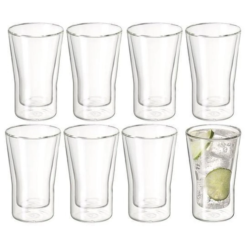 Avanti Uno Twin Wall Glass 250ml 8 Piece 1 Avanti Uno Twin Wall Glass 250ml 8 Piece