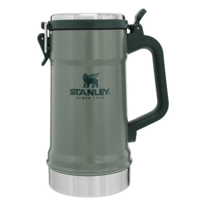Stanley Classic Vacuum Stein With Lid Green 1 Stanley Classic Vacuum Stein With Lid Green