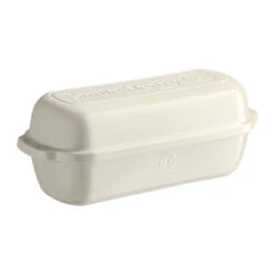 Emile Henry Large Bread Loaf Baker 39.5x16cm Linen