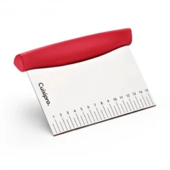 Cuisipro Stainless Steel Dough Cutter Red